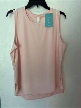 Light Blush Pink Performance Tank Top — Unbranded